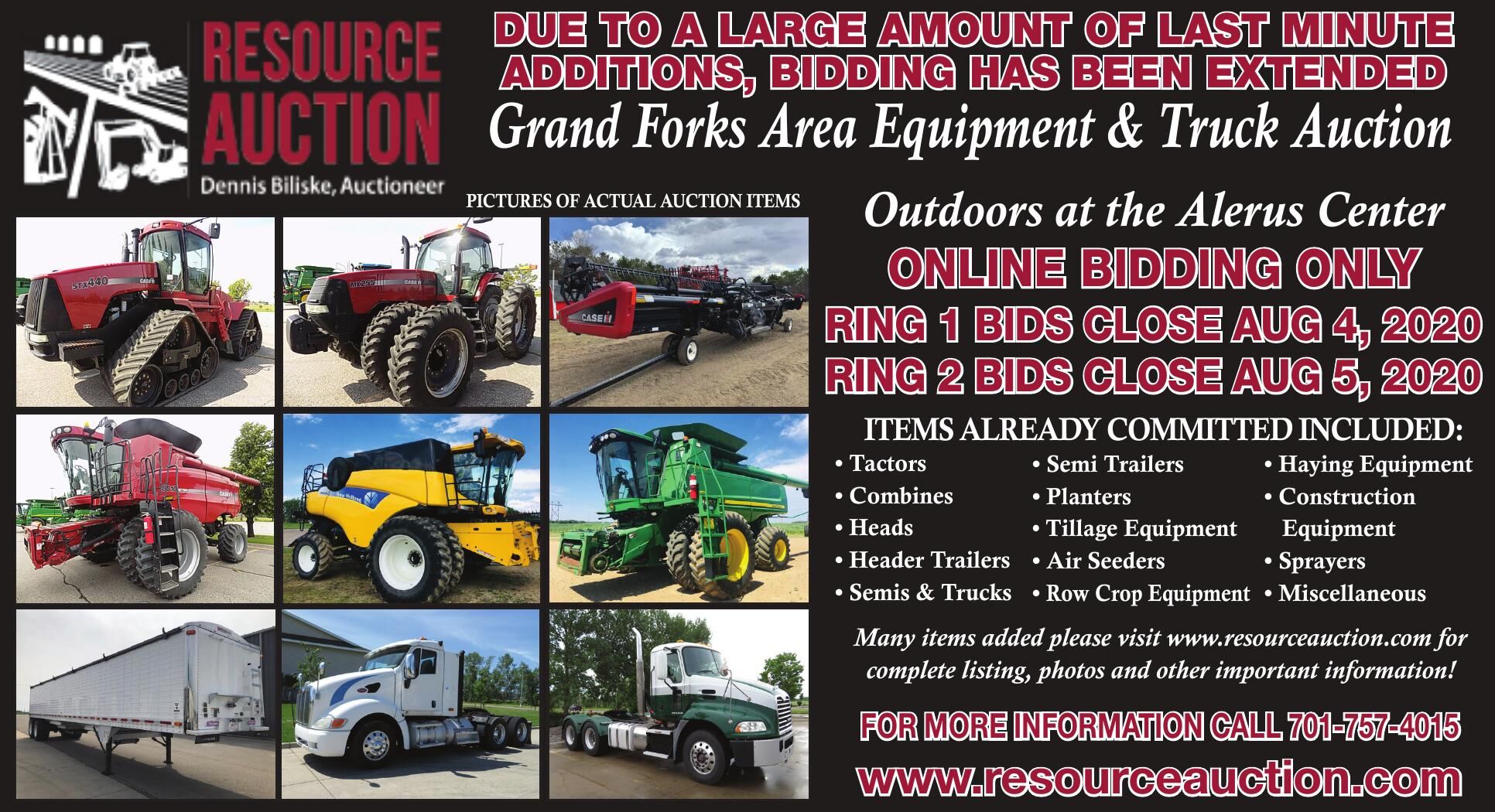 Grand Forks Area Auction